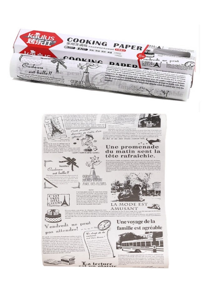 Morlife Disposable Parchment Paper Baking Tools (White) - Image 1