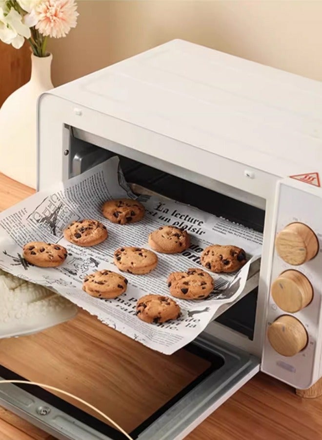 Morlife Disposable Parchment Paper Baking Tools (White) - Image 2