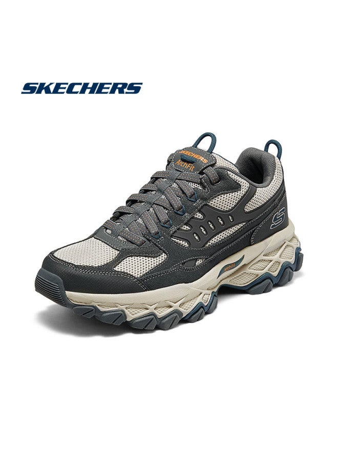 Skechers Men'S Hiking Shoes Outdoor Wear-Resistant Walking Shoes Protective Sports Casual Shoes Thick-Soled Shock-Absorbing Comfortable - Image 1