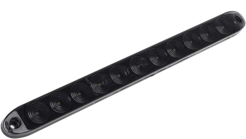 Partsam 2Pcs 15" Inch LED Trailer Light Bar with Smoked Red 3 ID Bar and Reverse White Light - Image 5