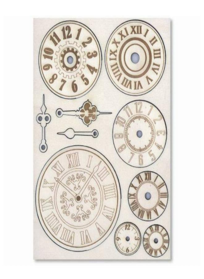Klsp005 Carved Wooden Shapes A5-  Mechanisms & Watches