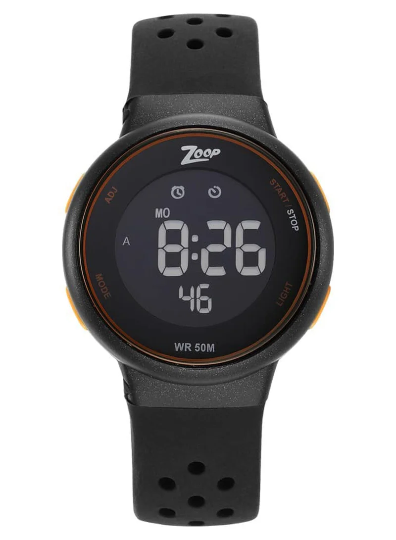 زوب Kids Unisex Digital Round Shape Silicone Wrist Watch 16021PP01 - 42.3 Mm