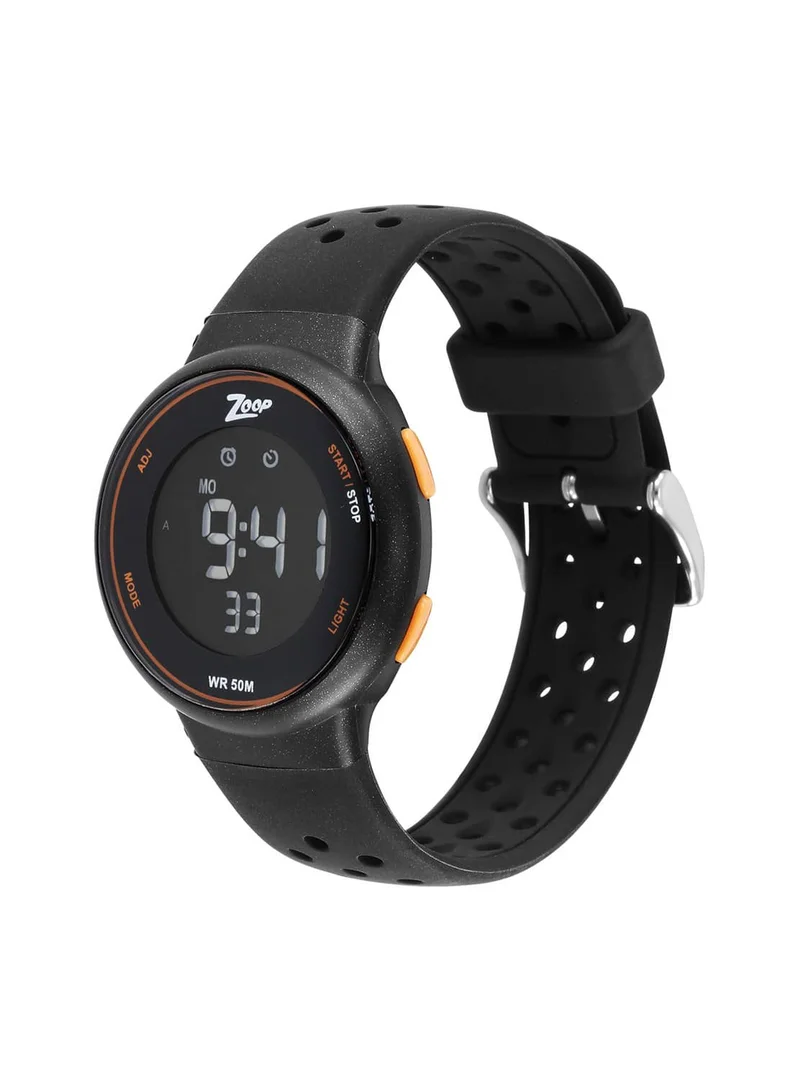 زوب Kids Unisex Digital Round Shape Silicone Wrist Watch 16021PP01 - 42.3 Mm