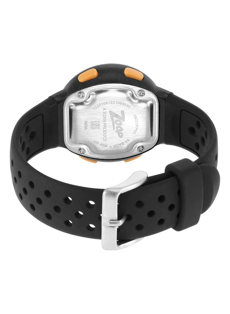 زوب Kids Unisex Digital Round Shape Silicone Wrist Watch 16021PP01 - 42.3 Mm