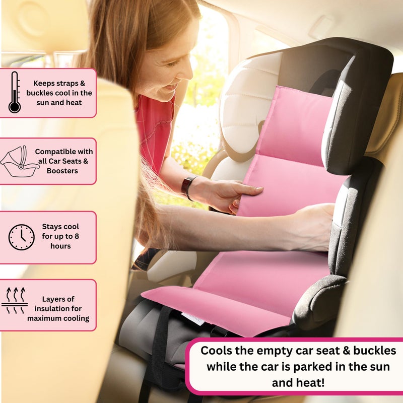 Swanoo Car Seat Cooling Pad  Stroller Cooling Pad With Ice Pack For Babies Toddler And Kids  Sun And Heat Cover Protector For Summer Carseat Cooler Liner - Image 2