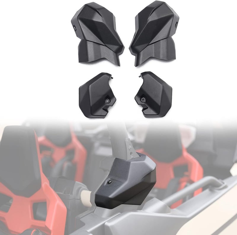 A & UTV PRO غطاء تريم القفص المركزي لسيارة كان-أم مافريك X3 MAX 4 أبواب 2017-2024 2025، لوحة حماية القفص المركزي، ملحقات واقية، استبدال #705015490، 705015489، 2PCS - Image 1