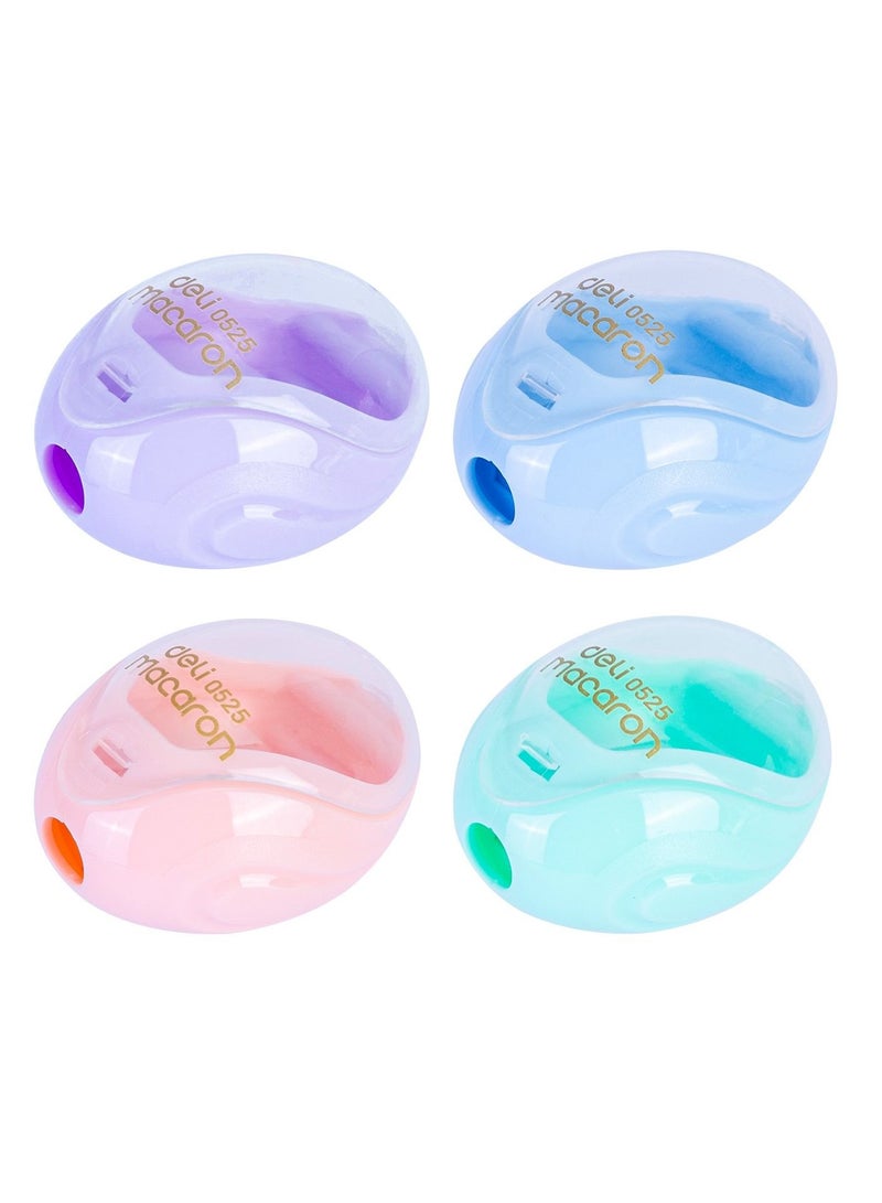 Deli 36-Piece Single Hole Sharpener Assorted Colours - Image 2