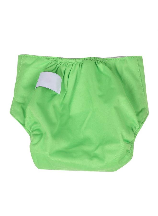 Thoraya Soft Comfortable Breathable Adjustable Baby Pant Button Cloth Diaper for 0-2 Years Old Green  - Image 3