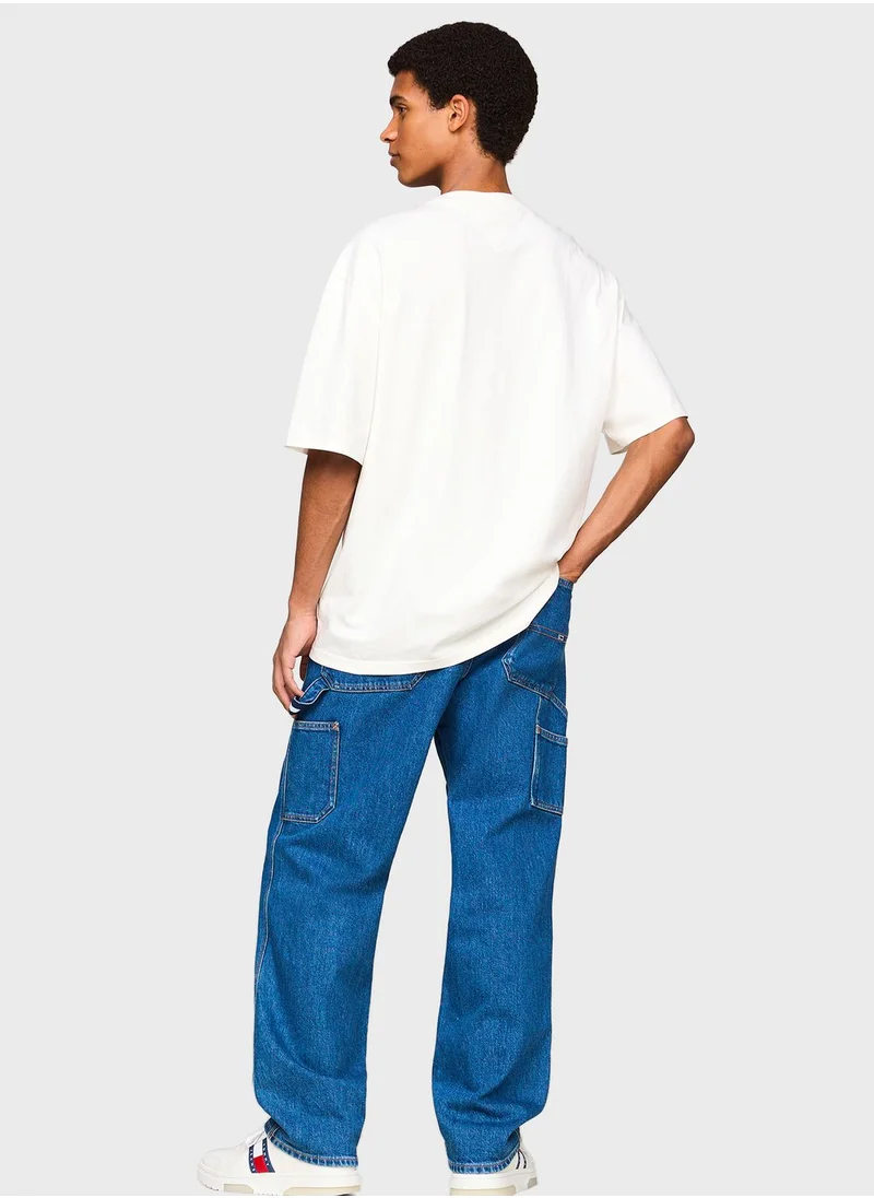 TOMMY JEANS Big Flag Crew Neck T-Shirt