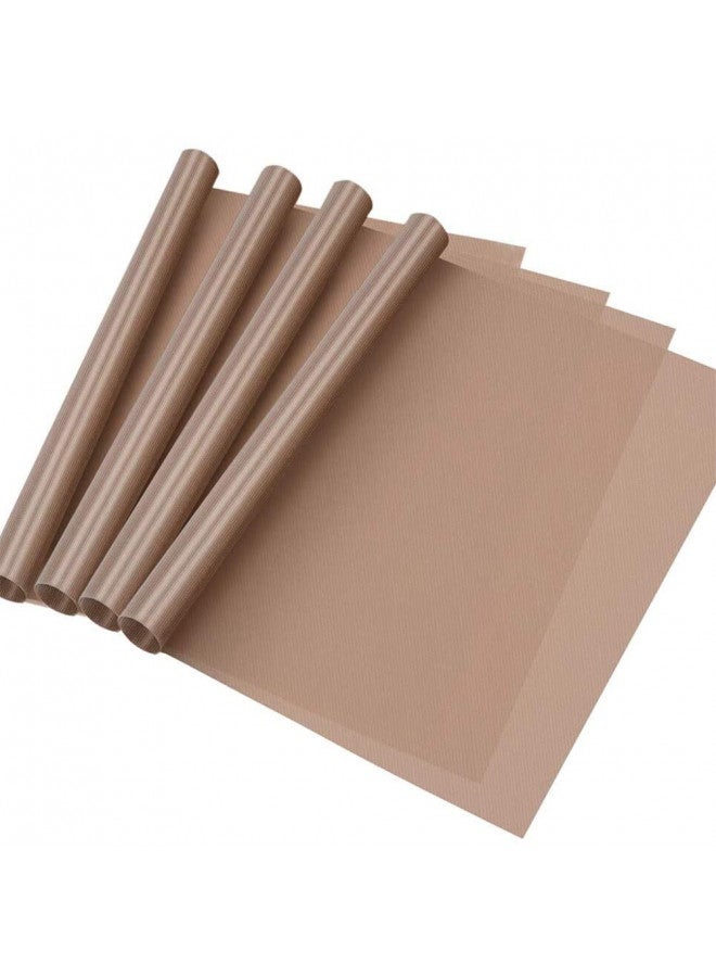 Selizo 4 Pack Teflon Sheet for Heat Press, Non-Stick Craft Mat, Teflon Heat Transfer Press Sheet for T Shirt Press Machine (12" x 16") - Image 1