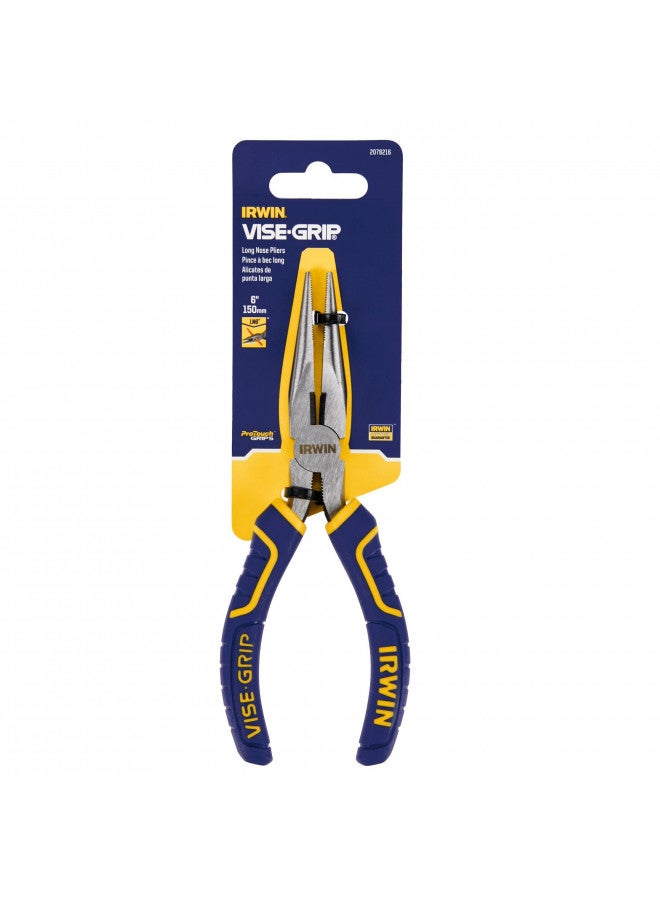 IRWIN VISE-GRIP Pliers, Long Nose Pliers, 6 Inch, For Heavy Duty Cutting and Bending (2078216) - Image 4