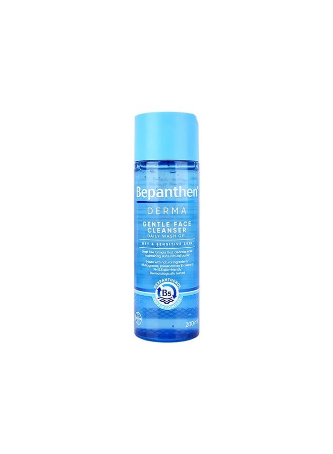 Bepanthen Derma Therapeutic Face Cleanser, 200 Ml Bottle - Image 1