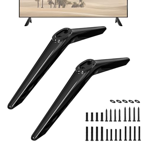 Varghesyla TV Legs Replacement for Toshiba TV Stand Base for Toshiba 32L310U18 32L310U19 32L310U20 32L220U 43LF421U19 50L420U TV Stand Legs for Toshiba with Screws Upgraded Version - Image 1