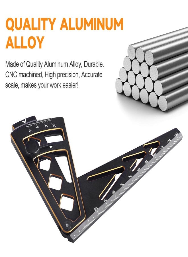Hobbyfire Aluminum Metal RC Car Camber Gauge Height Gauge Wheel Wrench for 1/8 1/10 Scale RC Truck Buggy On Road Touring Racing Drift Models - Image 4
