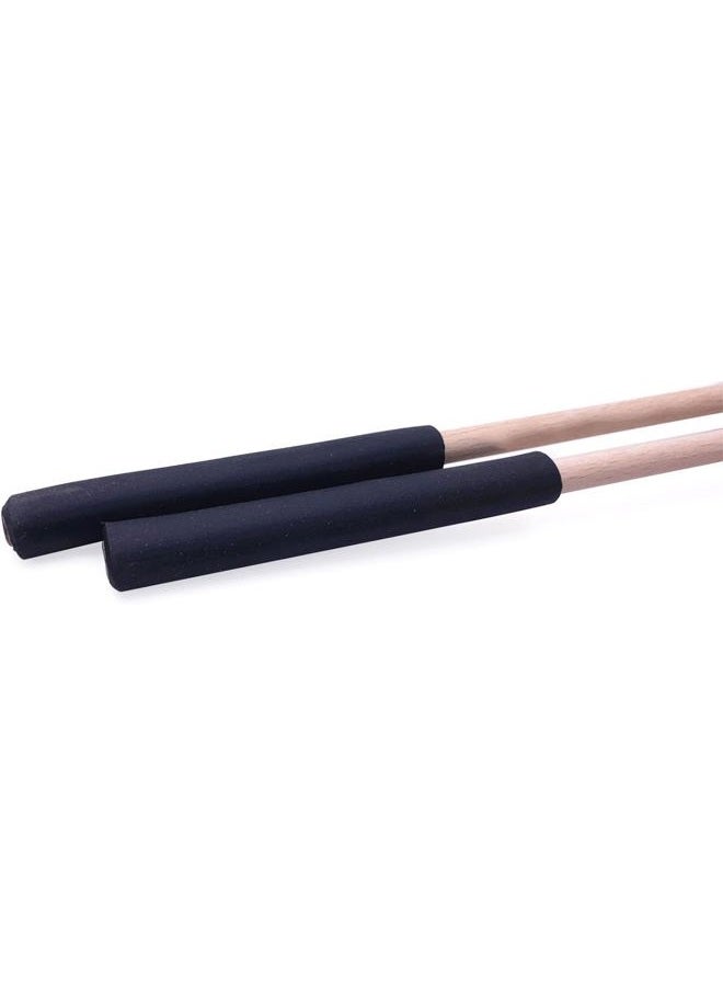 TUORen 2Pair Steel Tongue Drum Mallets Rubber Head Percussion Sticks for Tongue Drum Glockenspiel Xylophones Woodblock - Image 4