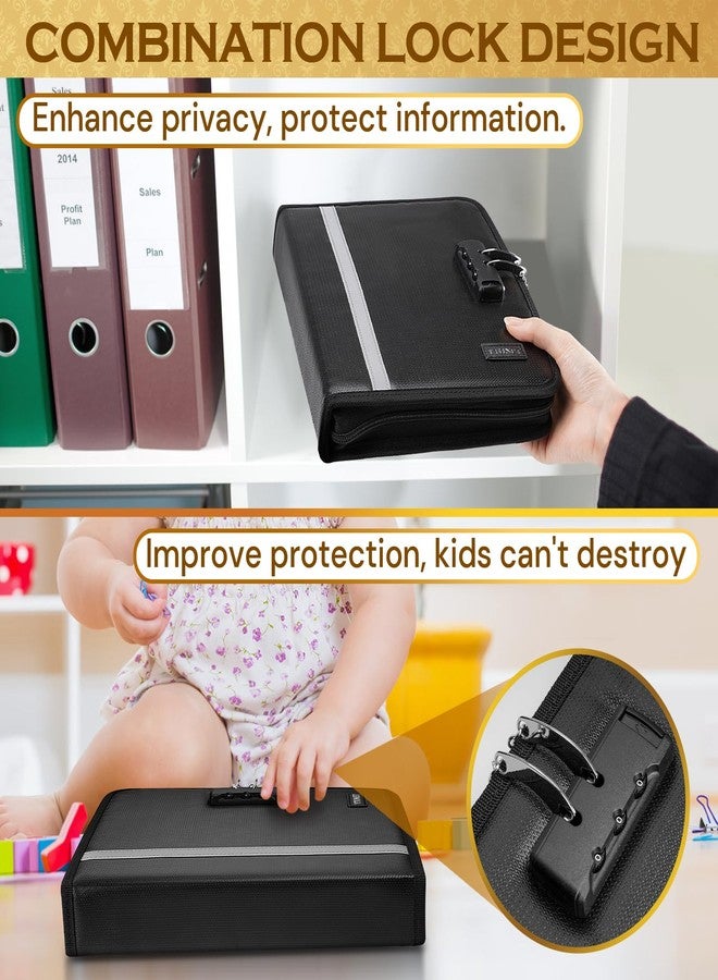Ytonet Coin Collection Book Holder for Collectors, Fireproof Coin Collection Supplies with Lock, 320 Pockets Coins Album and 36 Currency Album Storage Organizer, Coins Collector Gifts for Bill, Penny, Black - Image 5