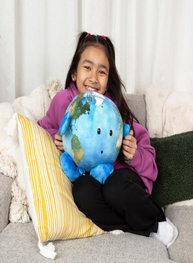 Celestial Buddies Our Precious Planet | 16" Soft Stuffed Plush, Fun Planet Facts & Climate Change Tag for Kids - STEM Learning, Educational Gift, Classroom & Homeschool Science Space Astronomy | 0+ - Image 3