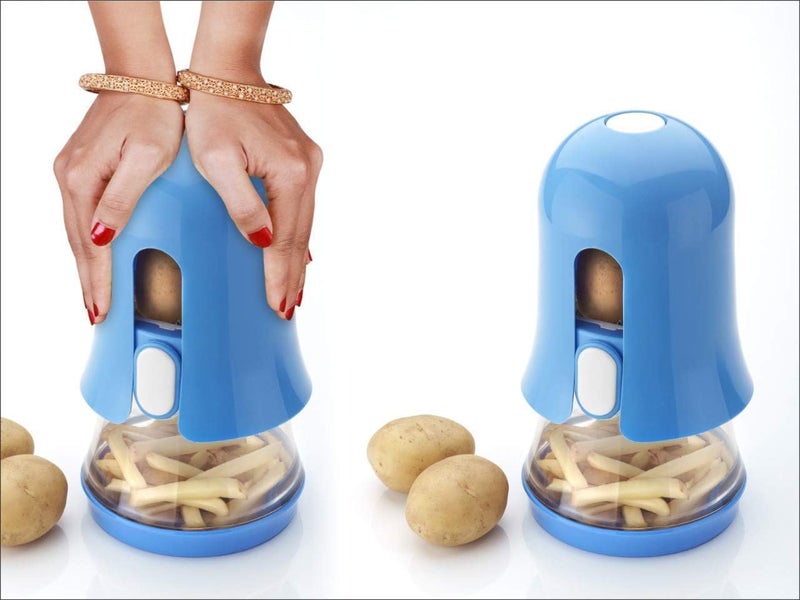 Aa-Era AaEra 7 in 1 Multifunction Vegetable Cutter Chipser Manual Quick Dicer Fruit Slicer NonSkid Base Slicer and Cutter Grater  - Image 2