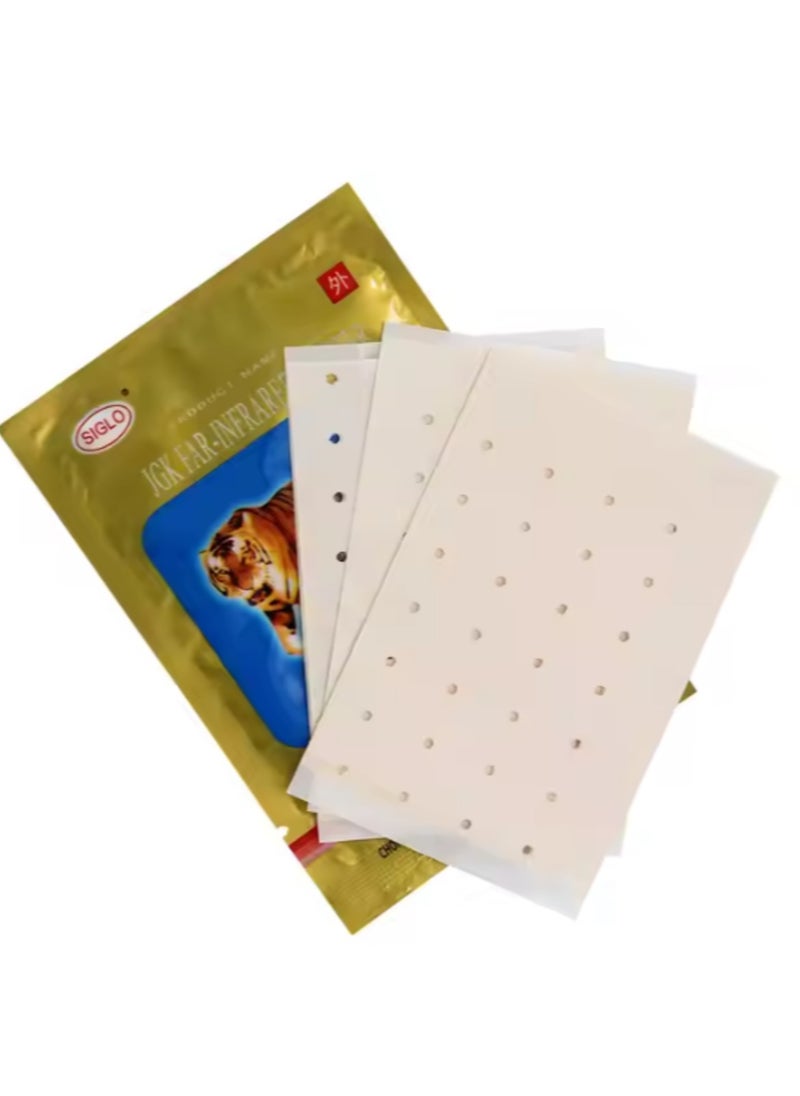 MQ Chongqing tiger Balm Uncomfortable Relieving Patch for Neck Uncomfortable Relief 4 Pcs  - Image 3