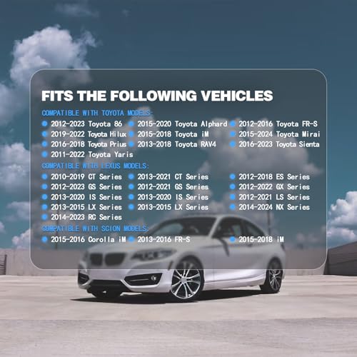 POHILA TPMS Sensor 315MHz Replacement for Lexus RX Toyota Avalon Camry Corolla Highlander Prius Yaris Tire Pressure Monitoring System Sensor Replaces# 4260706020, 4260752020, 426070D010, 4pcs - Image 4