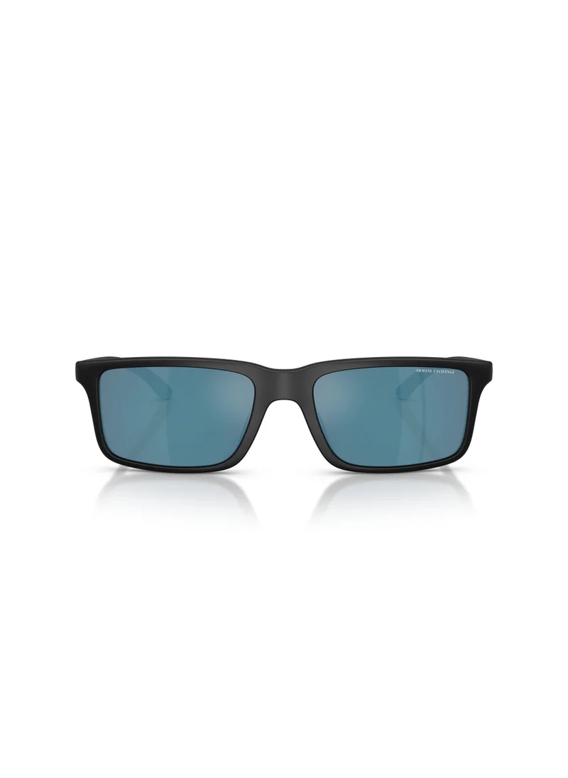 Armani Exchange 0Ax4157Su Rectangle Sunglasses