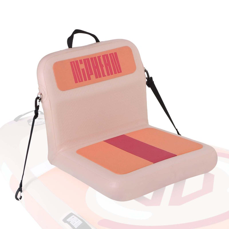Niphean Inflatable Kayak Seat with Back Support, Ergonomic Paddle Board Seat for Comfortable Backrest, Sturdy Kayak Accessories for SUP Paddelboard, Boat, Canoe, Kayak Seat Cushion for Versatile Use - Image 1