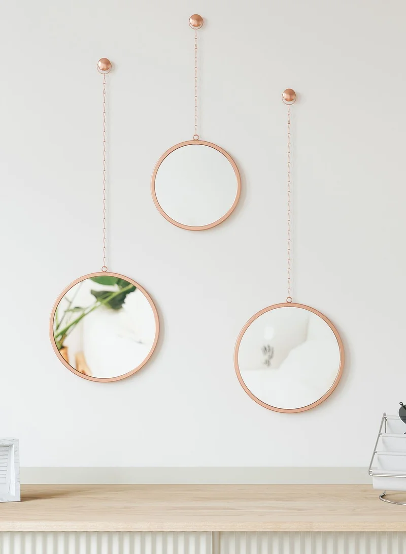 UMBRA Set of 3 Dima Round Mirrors