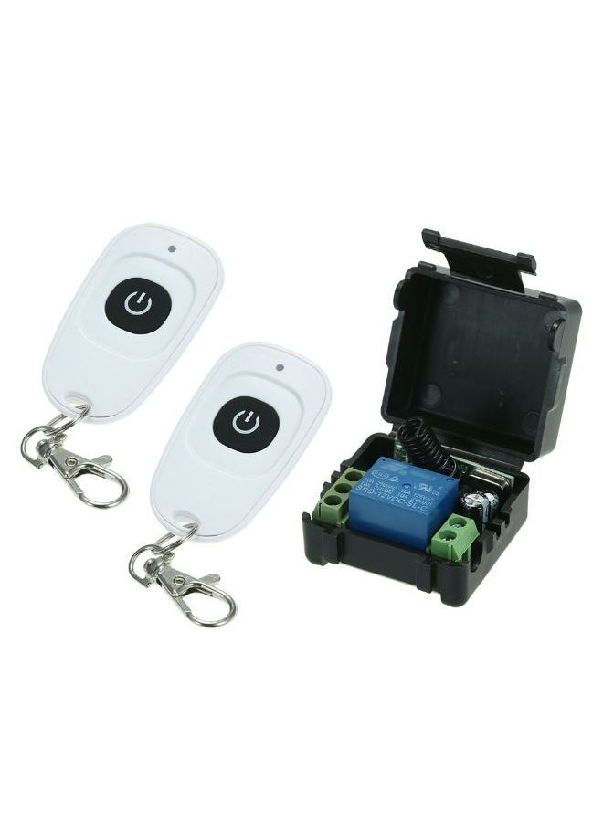 Wireless Remote Control Switch White/Black/Green