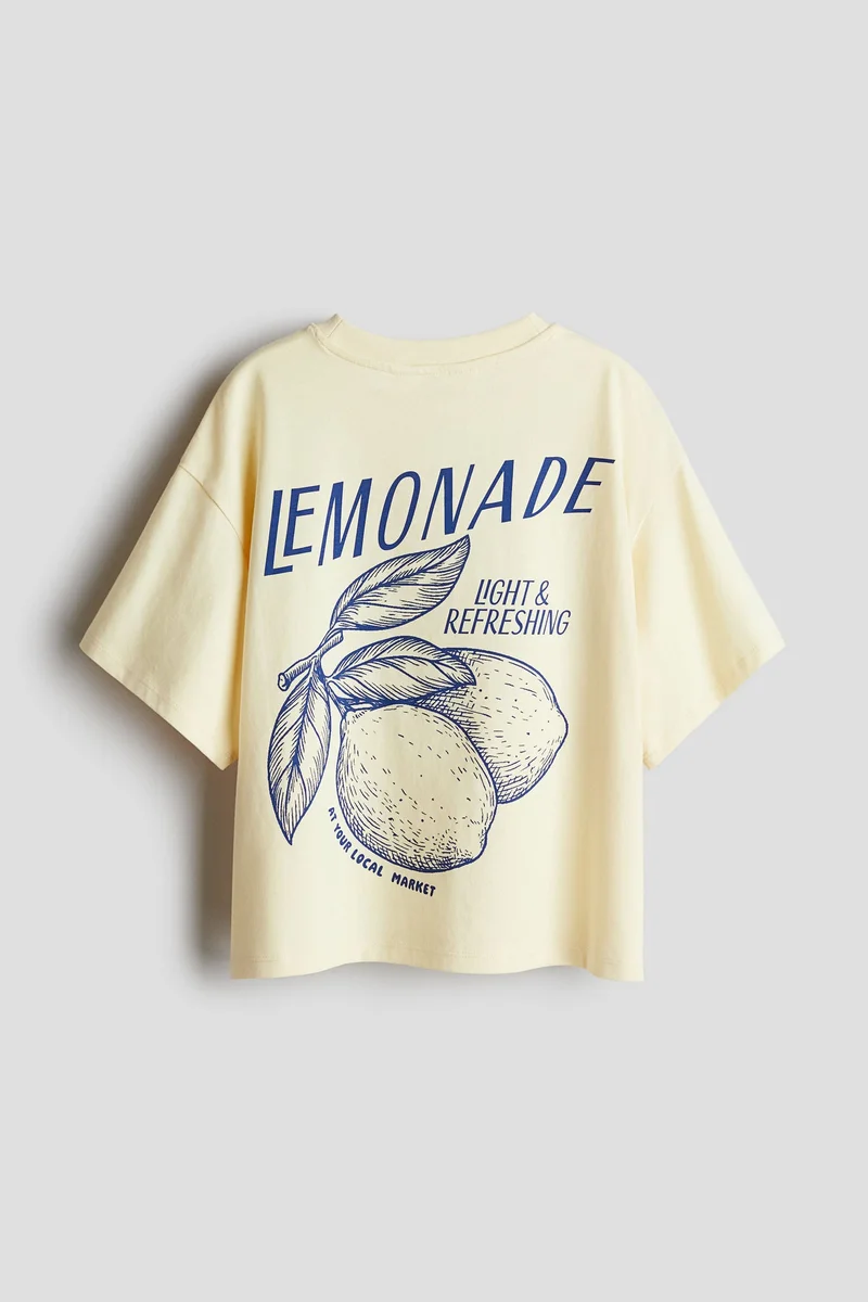 H&M Oversized Cotton T-Shirt