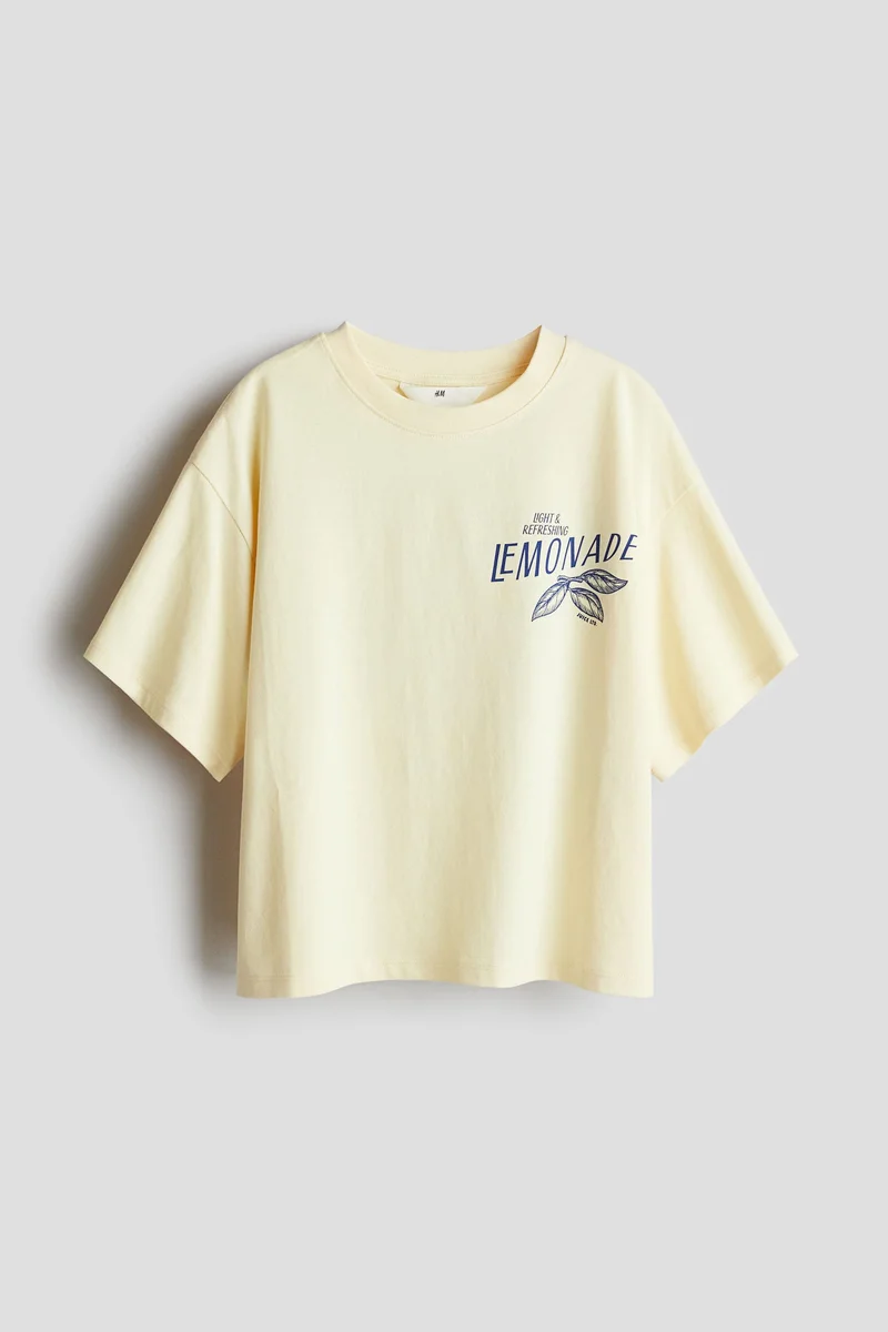 H&M Oversized Cotton T-Shirt