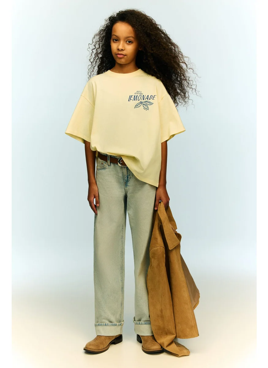 H&M Oversized Cotton T-Shirt