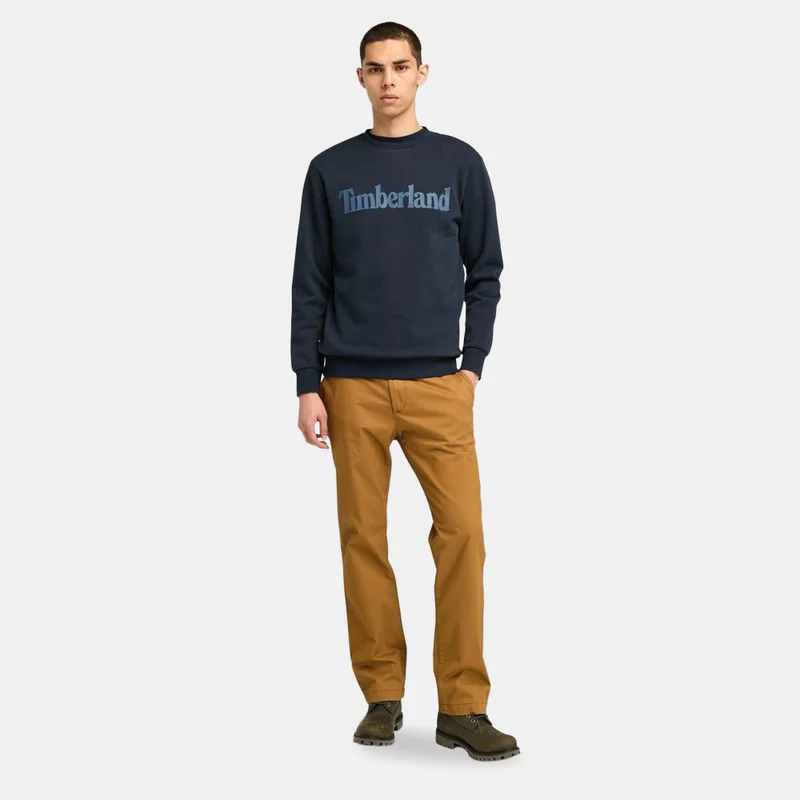 Timberland Men's Northwood Wordmark Logo Sweatshirt