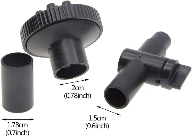 Saim Fountain Nozzle Head Set for Water Garden Pumps Set-8 pieces Nozzle Case, Small - Image 4