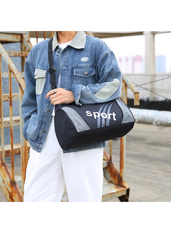 Motevia Sports Gym Bag For Men And Women 50 * 27 cm Wide Space Gym Bag Suitable For Various Sports (Gray Sport) - Image 4