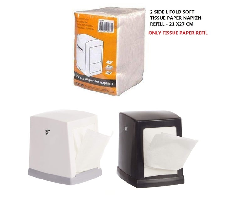 TARGET HYGIENE Double Side L-Fold Table Top Tissue Paper Napkin (Only Tissue Refill)(10 PKT) (1000 Pcs) - Image 2