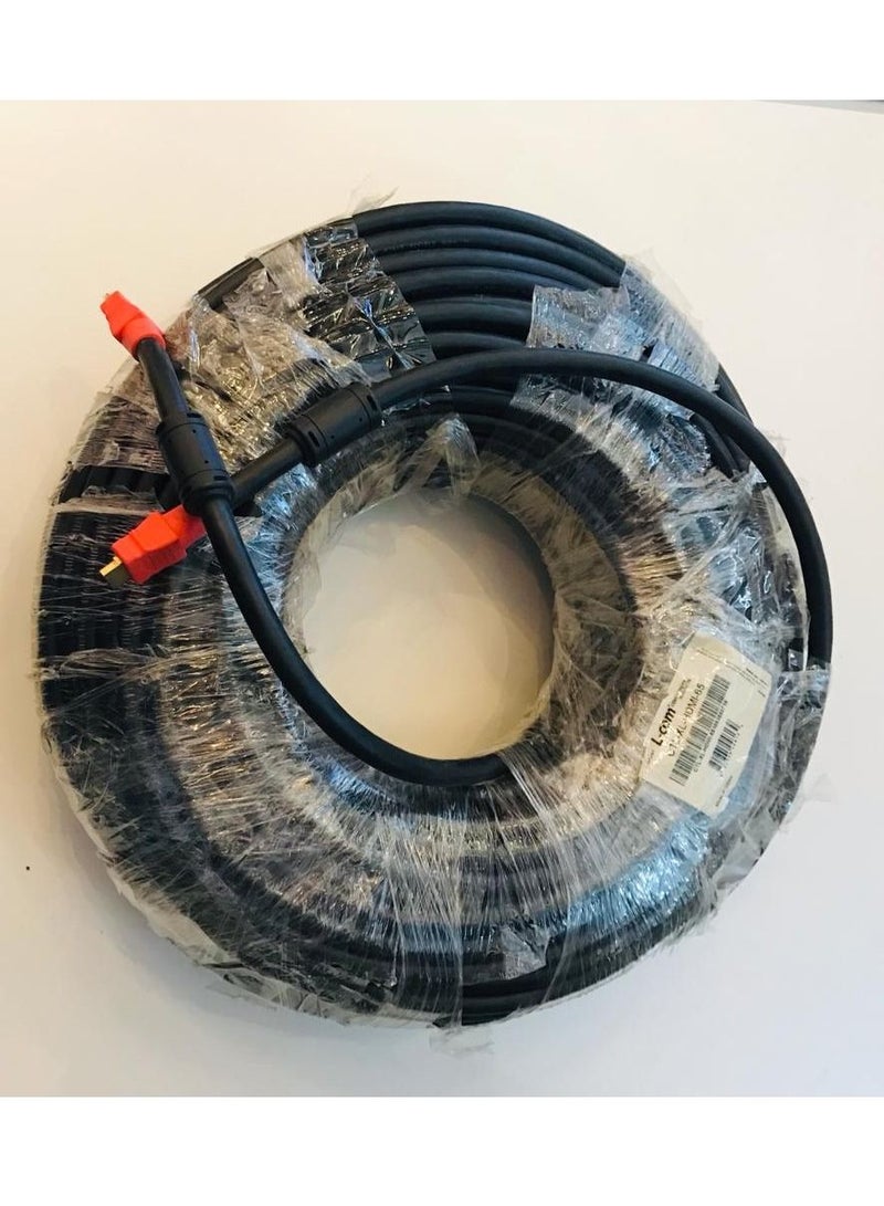 L-com كابل HDMI® ثقيل الوزن عالي السرعة مع إيثرنت، ذكر/ذكر 90م - Image 4