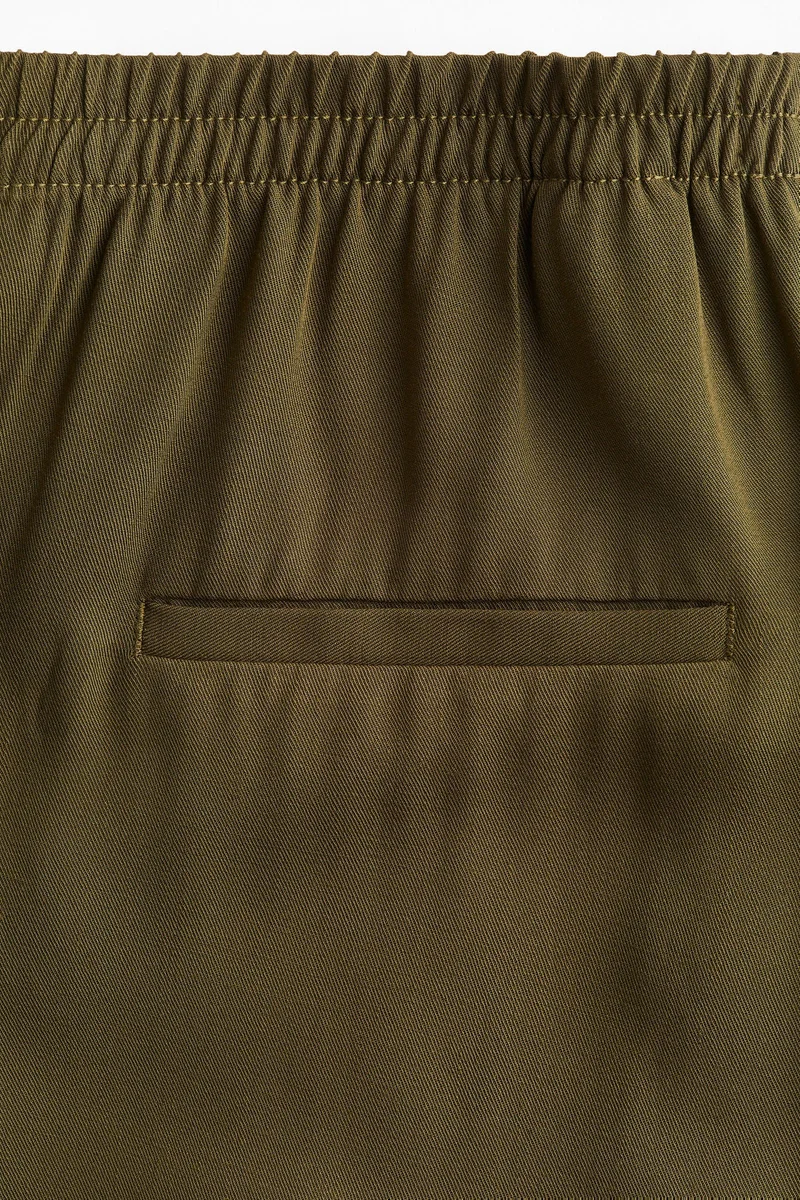 H&M MAMA Straight twill trousers