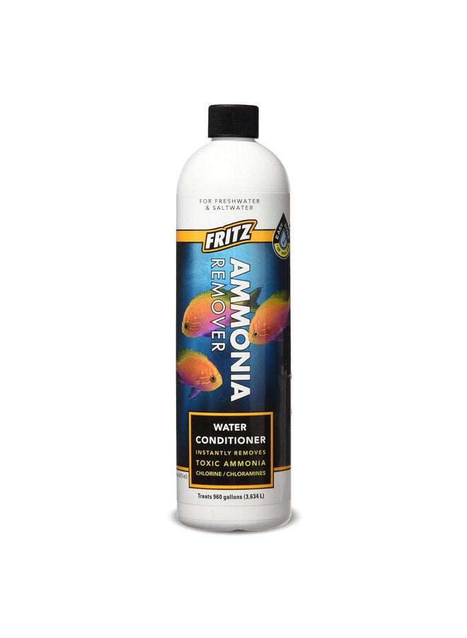 Fritz Aquatics ACCR Water Conditioner Instantly Removes Toxic Ammonia/Chlorine & Chloramines for Fresh & Salt Water Aquariums (16-Ounce) - Image 1