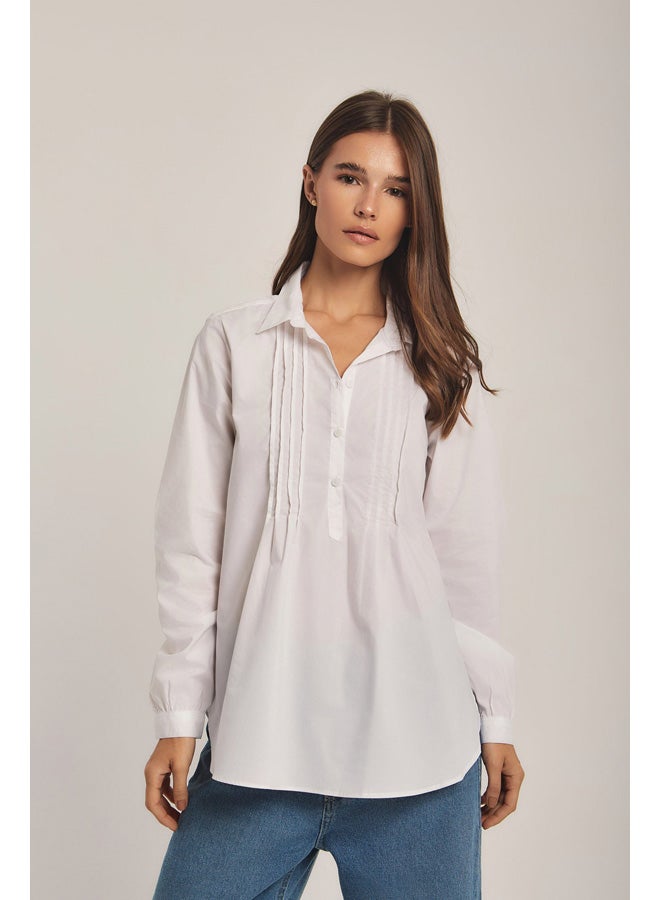 Premoda Pleated blouse - Image 1
