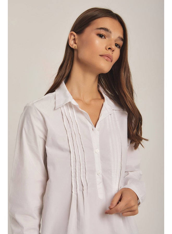 Premoda Pleated blouse - Image 4