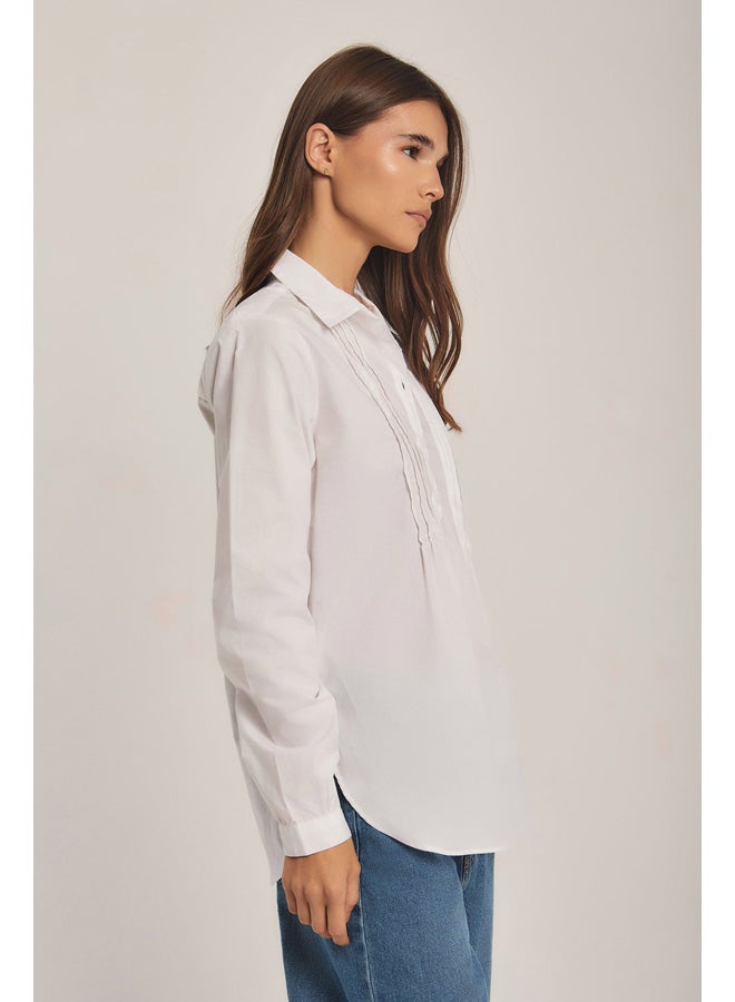 Premoda Pleated blouse - Image 2