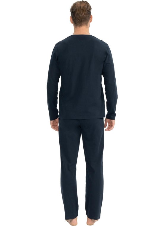 U.S. Polo Assn. Men's Navy Blue Round Neck Pajama Set 18828  - Image 3
