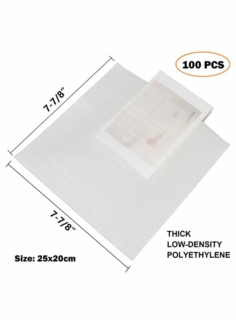 Excefore - 100Pcs Cushion Foam Pouches Packing, Anti-Static Foam Wrap Pouches Packing Supplies for Packing Shipping Box, Protecting Dishes Porcelain Glasses Plates Fragile Items - Image 1