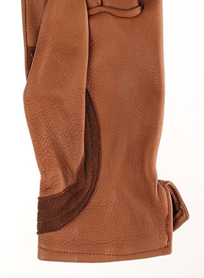 TUFFMATE Gloves 1888 Authentic Western Deerskin Driver Gloves Tan L - Image 2