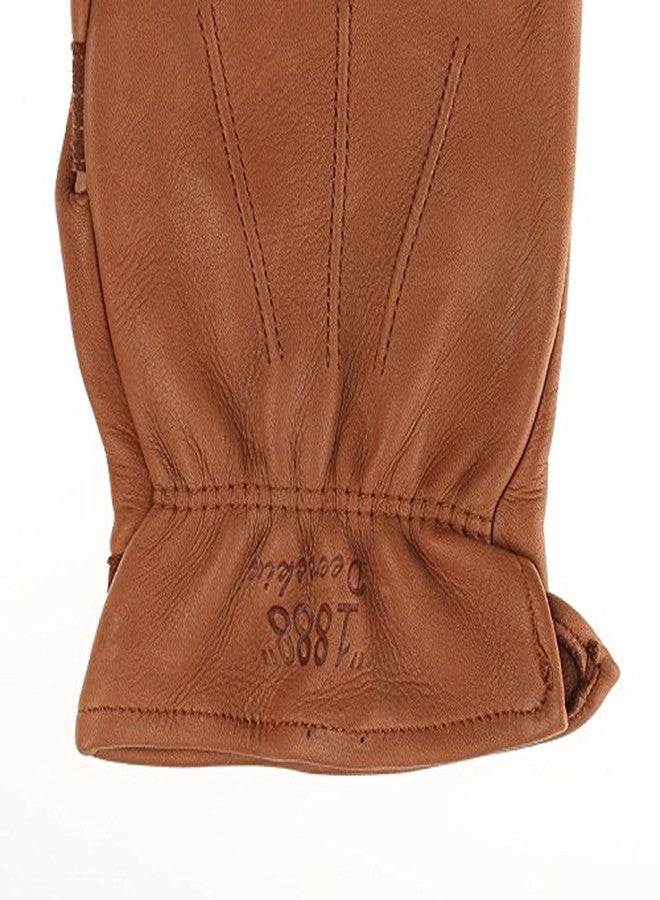 TUFFMATE Gloves 1888 Authentic Western Deerskin Driver Gloves Tan L - Image 3