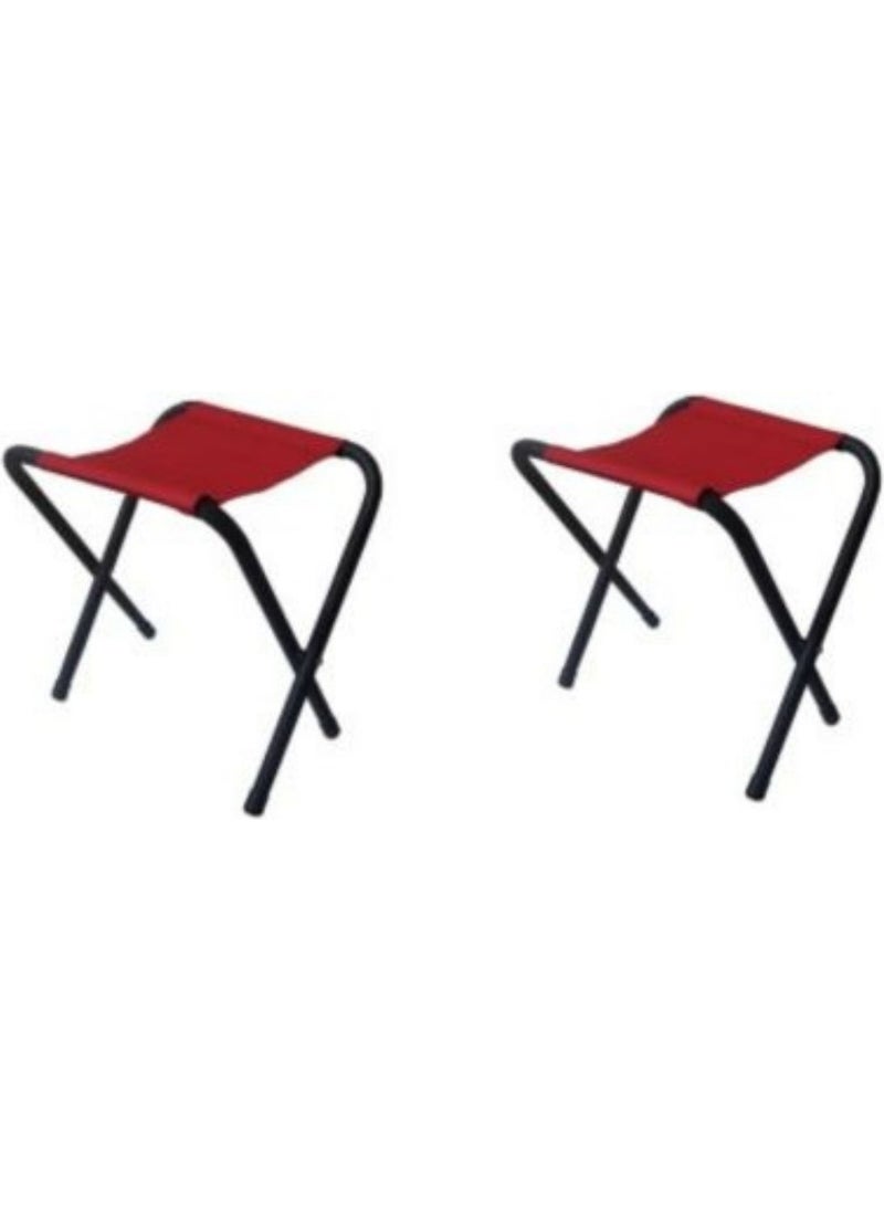 met35 Foldable Camping Stool (Fishing Stool) 2-Piece  - Image 5