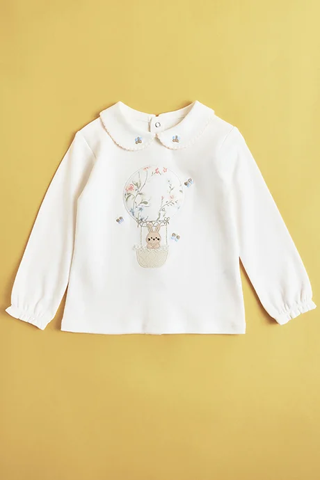 أر أند بي Embroidered Top and Pants Set