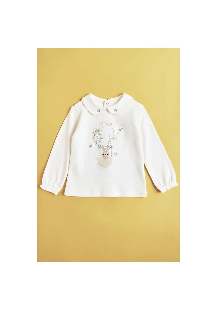أر أند بي Embroidered Top and Pants Set