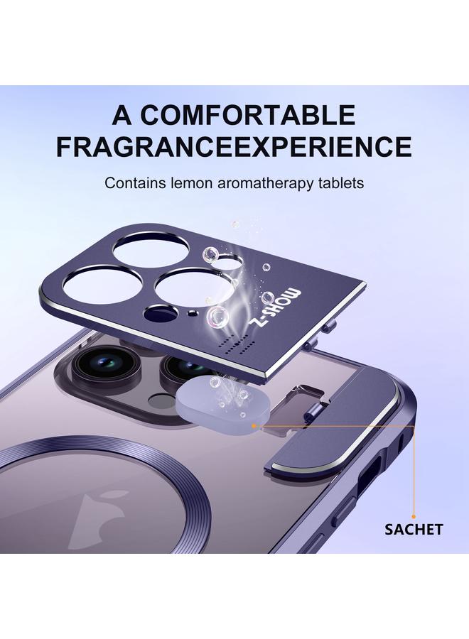 S-TOP Case For iPhone 13 Aromatherapy Holder Single-sided MagSafe Magnetic Phone Case - Image 2