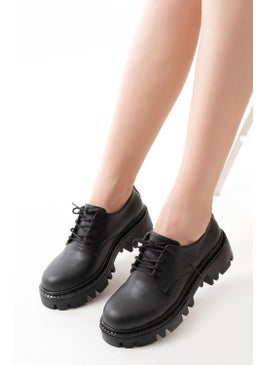 868-754 Black Lace-Up Daily High-Sole Loafer Shoes - pzsku/Z6D1C350A2549FD097334Z/45/_/1730571547/baaf9a1d-35cd-4692-ae5b-0f2b249e7d9f